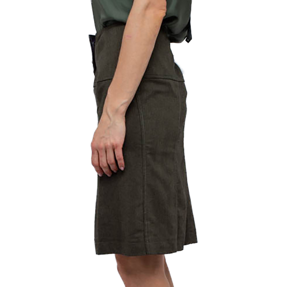Compagnia Italiana Skirt Women size 31 Dark Olive Green - Picture 3 of 4